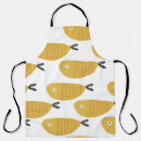 Search for fish pattern aprons Seamless
