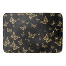 Search for butterfly bath mats Gold