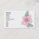 Search for hibiscus flower business cards Flowers