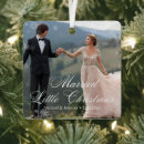 Search for snowy christmas tree decorations Elegant