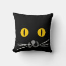 Search for cat face cushions Black