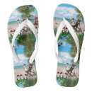 Search for holiday santa flipflops Reindeer