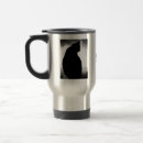 Search for cat silhouette mugs Black