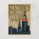 Search for new york skyline postcards Retro