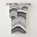 Search for black and white abstract bath towels Elegant