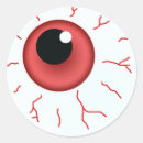 Search for bloodshot eye stickers Halloween