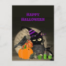 Search for black mail vertical postcards Halloween