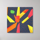 Search for geometry canvas prints Abstract