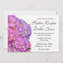 Search for purple hydrangea wedding invitations Script