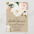 Search for kraft bridal shower invitations Greenery