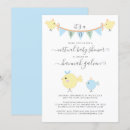 Search for chick baby boy shower invitations Cute