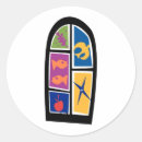 Search for stained glass christian stickers Dove