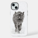 Search for wild wolf iphone cases Snow