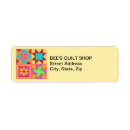 Search for patchwork return address labels Sewing