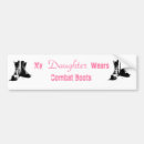 Search for daughter bumper stickers Military
