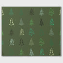 Search for evergreen wrapping paper Rustic