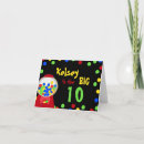 Search for bubble gum machine invitations Sweet