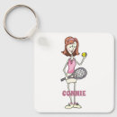 Search for tennis key rings Monogrammed
