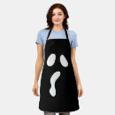 Search for fun halloween aprons Scary