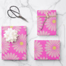 Search for pink flowers wrapping paper Girly