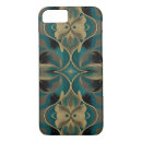 Search for teal damask iphone cases Black
