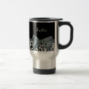 Search for leopard print travel mugs Black and white
