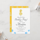 Search for duck birthday invitations Bubbles