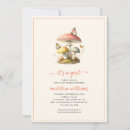 Search for mushroom baby shower invitations Cottagecore