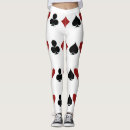Search for playing cards leggings Blackjack