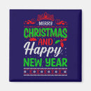 Search for happy new year magnets Festive