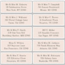 Search for air mail wedding stickers Address