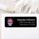 Search for day of the dead return address labels Goth
