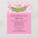 Search for pea in a pod baby shower invitations Sweet