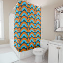 Search for blue and orange shower curtains Trendy
