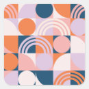 Search for geometric circles stickers Colourful