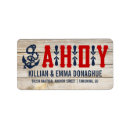 Search for anchor wedding return address labels Nautical
