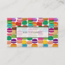 Search for macaron business cards French macarons