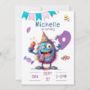 Search for nine birthday invitations Purple