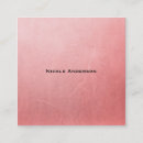 Search for rose gold foil business cards Salon