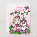 Search for blonde birthday invitations Fairy tale