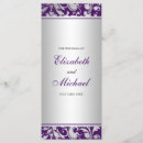 Search for fancy wedding programs Modern