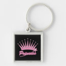 Search for princess crown key rings Pink