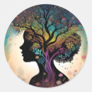 Search for tree lady stickers Nature