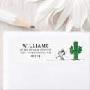 Search for spike return address labels Charles schulz