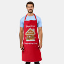Search for gingerbread house aprons Holiday baking