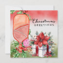 Search for pickleball christmas cards Santa