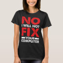 Search for fix computers tshirts Nerd