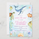 Search for sea creature invitations Whale
