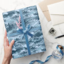 Search for blue camouflage wrapping paper Army
