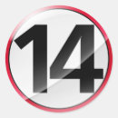 Search for number 14 stickers Sports